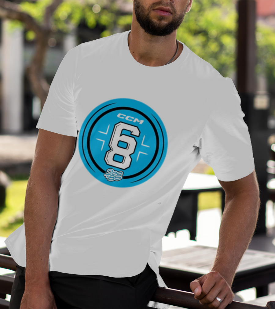 CCM 68 200×85 Tournament Series 2026 Iconic Blue Circle T-Shirt