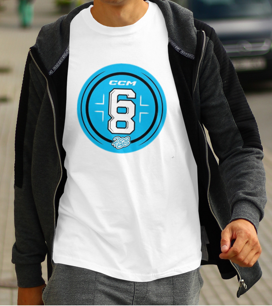 CCM 68 200×85 Tournament Series 2026 Iconic Blue Circle T-Shirt