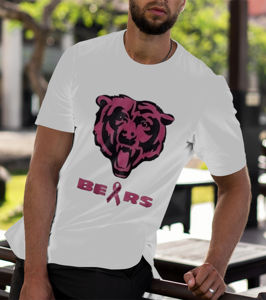 Chicago Bears Real Fans Wear Pink Breast Cancer Awareness 2026 T-Shirt