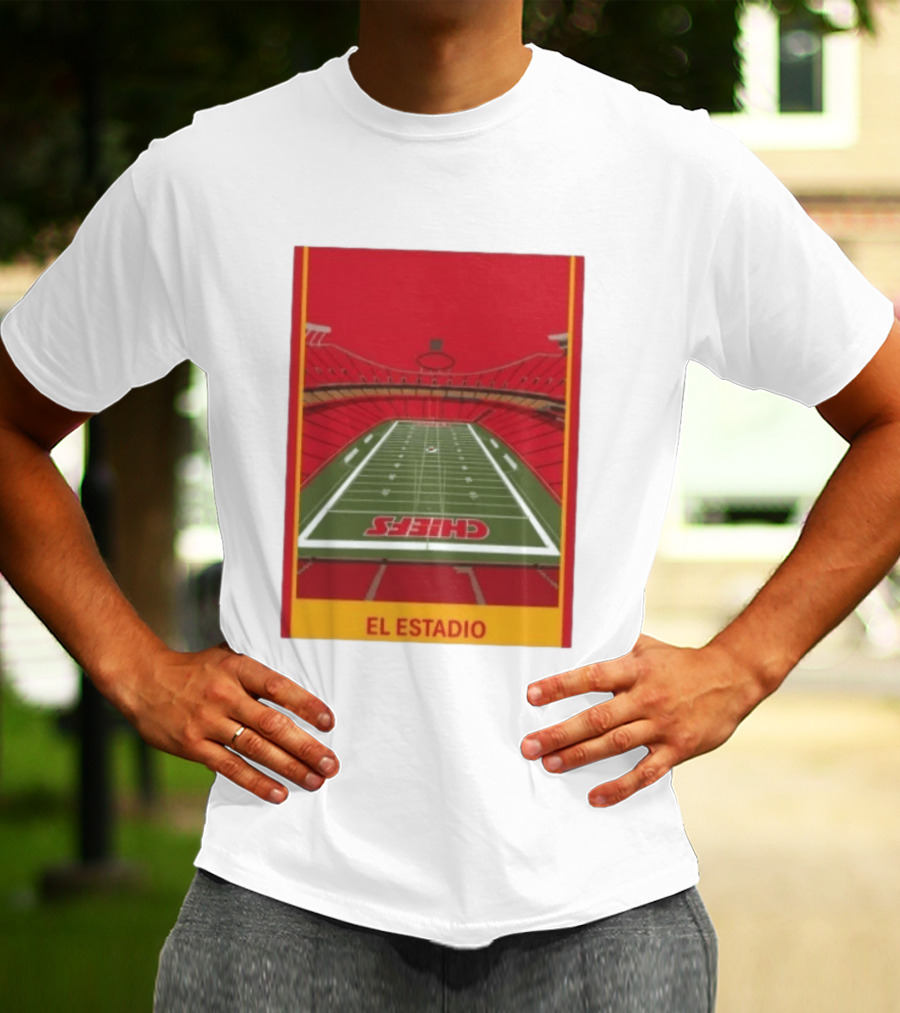 Kansas City Chiefs El Estadio Stadium Chiefs Field T-Shirt