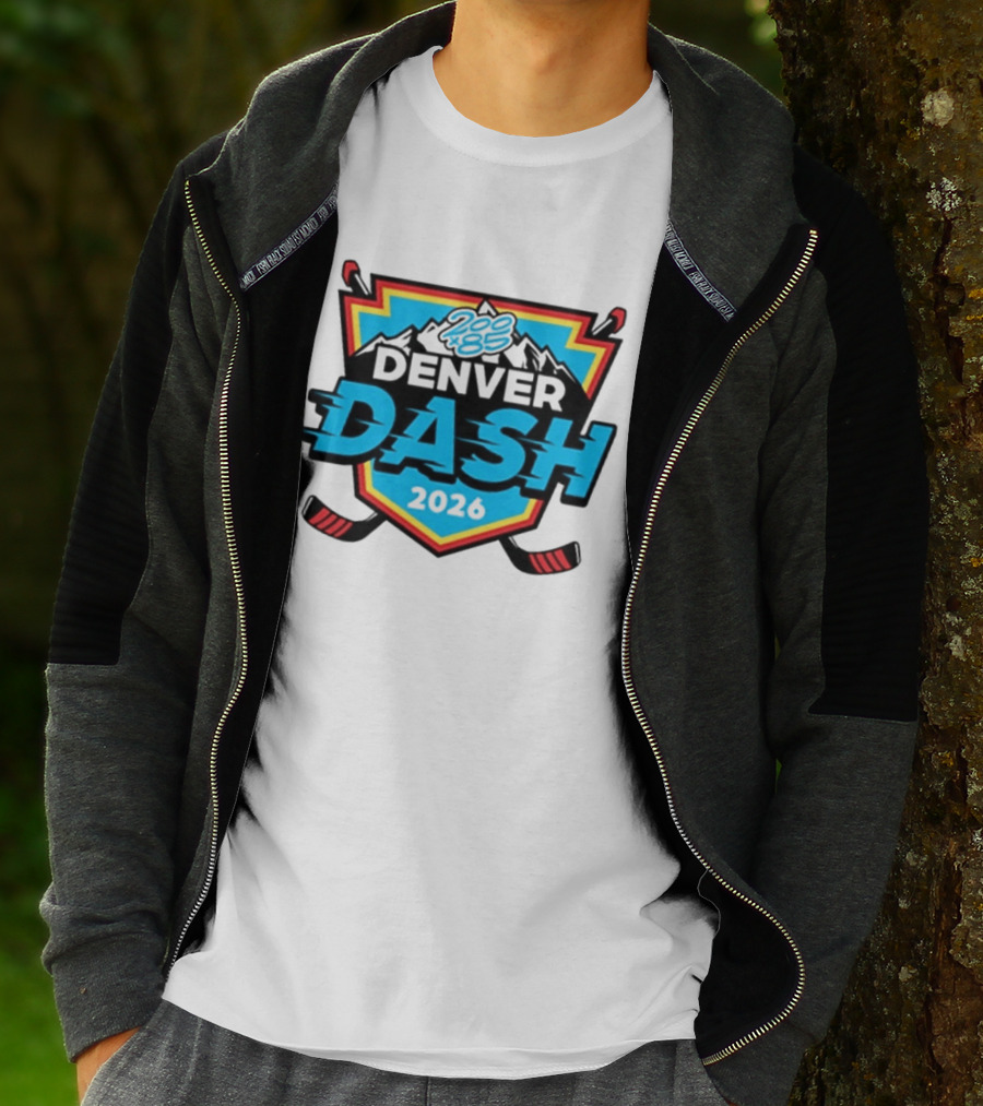 Denver Dash 2026 200×85 Tournament Series Hockey Event T-Shirt