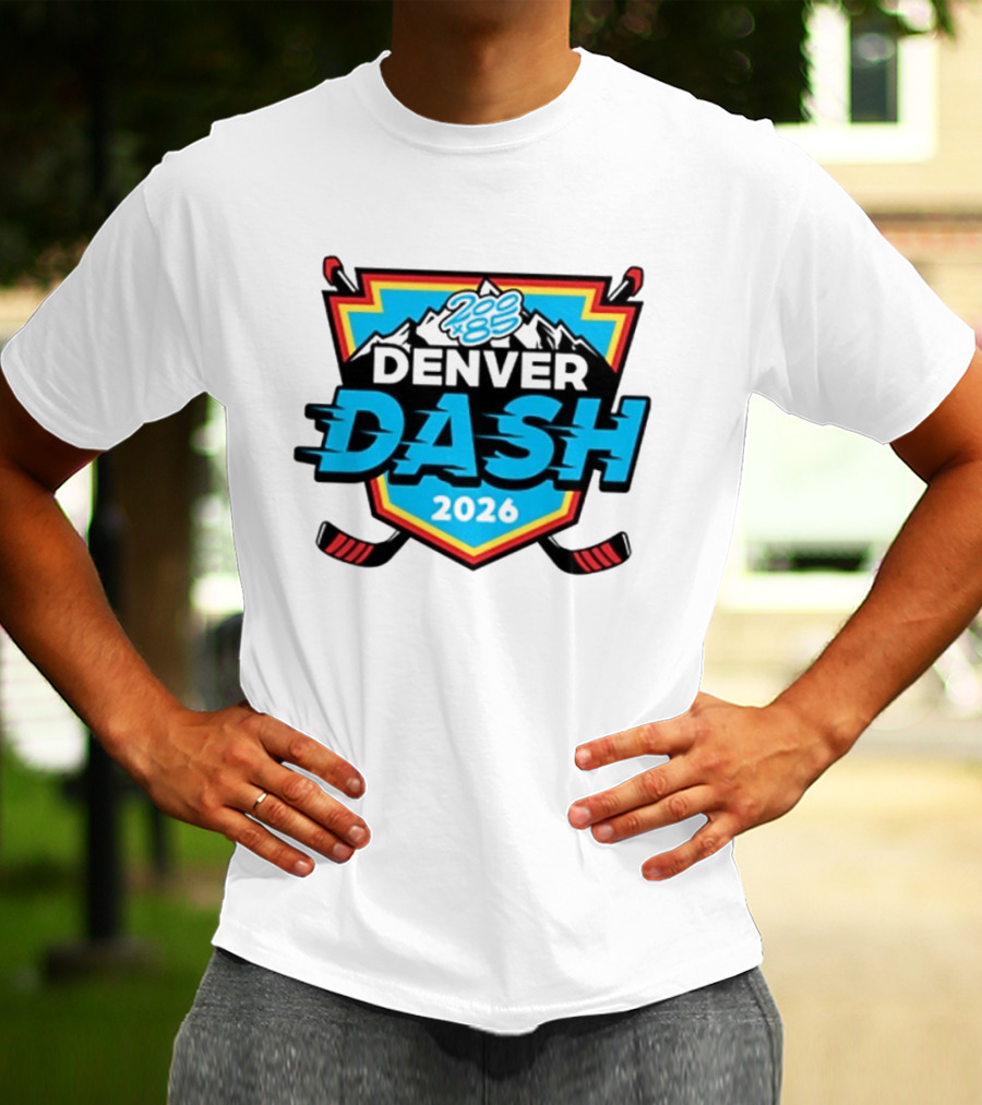 Denver Dash 2026 200×85 Tournament Series Hockey Event T-Shirt