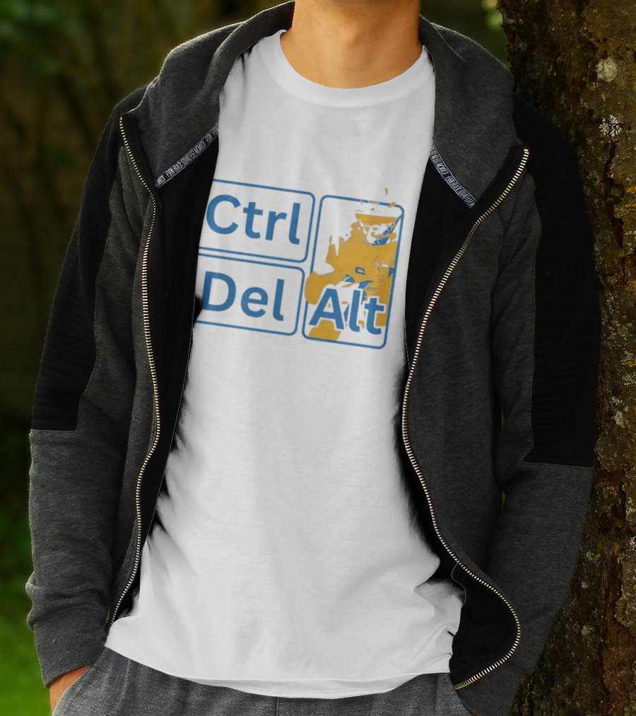 Los Angeles Football Ctrl Del Alt Gaming Keyboard Sports T-Shirt