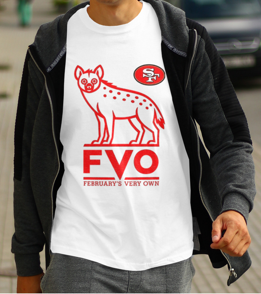 San Francisco 49ers Hyena FVO February's Very Own SF T-Shirt