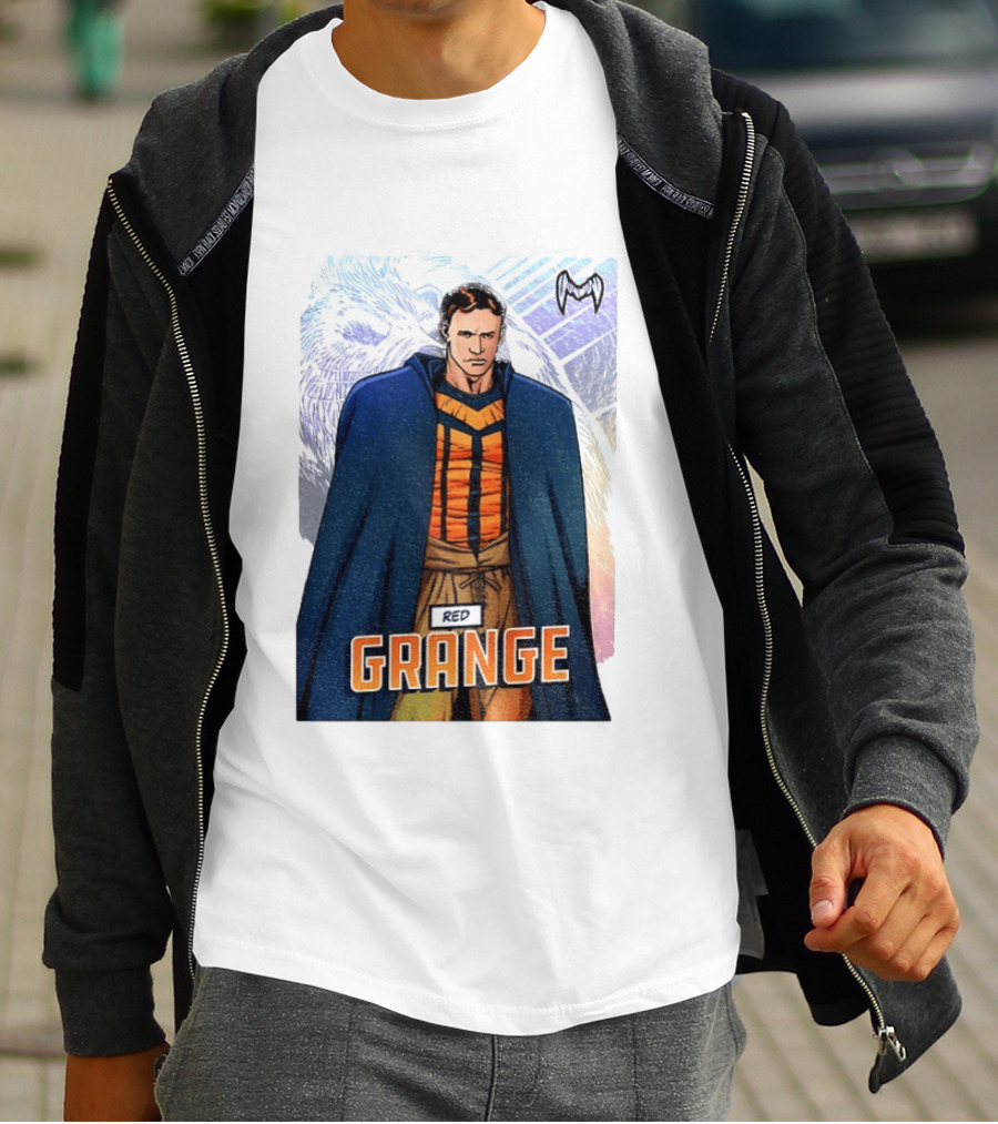 Harold Grange Red Grange Chicago Football Icon Legend T-Shirt