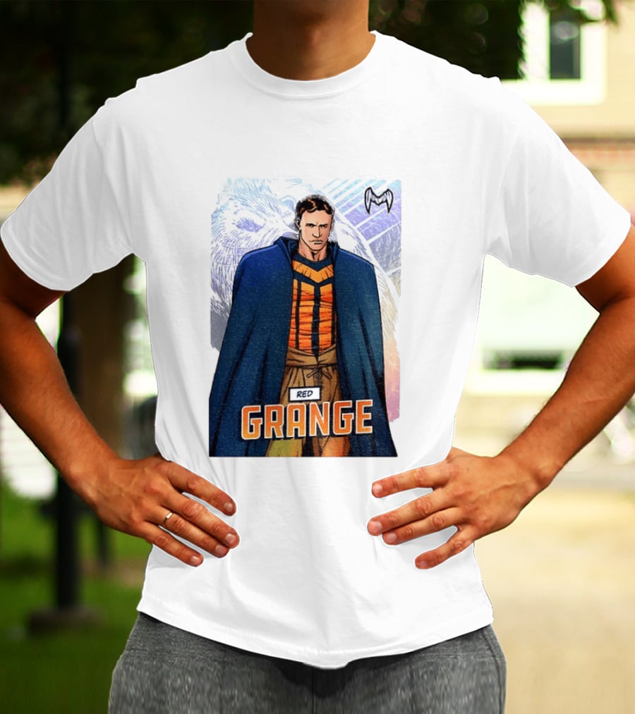 Harold Grange Red Grange Chicago Football Icon Legend T-Shirt