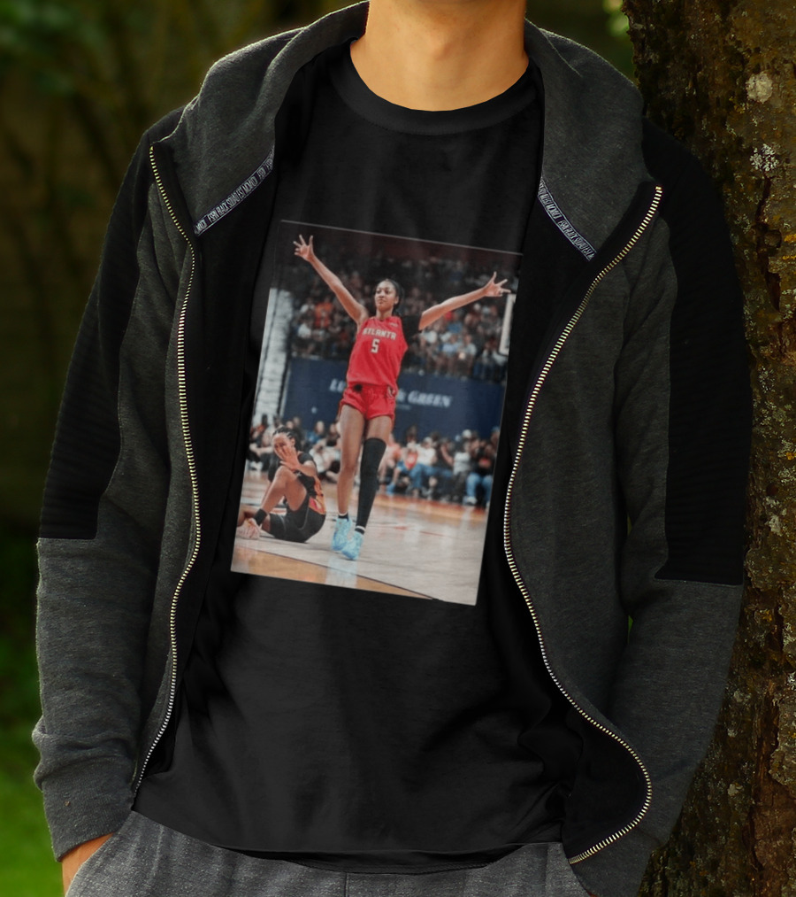 Angel Reese Celebrates 30th Double Double With 30 Points For Atlanta In Iconic Moment T-Shirt