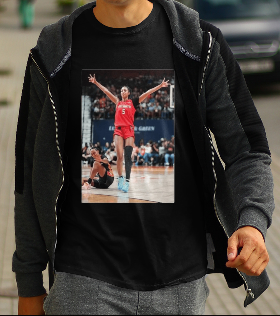 Angel Reese Celebrates 30th Double Double With 30 Points For Atlanta In Iconic Moment T-Shirt