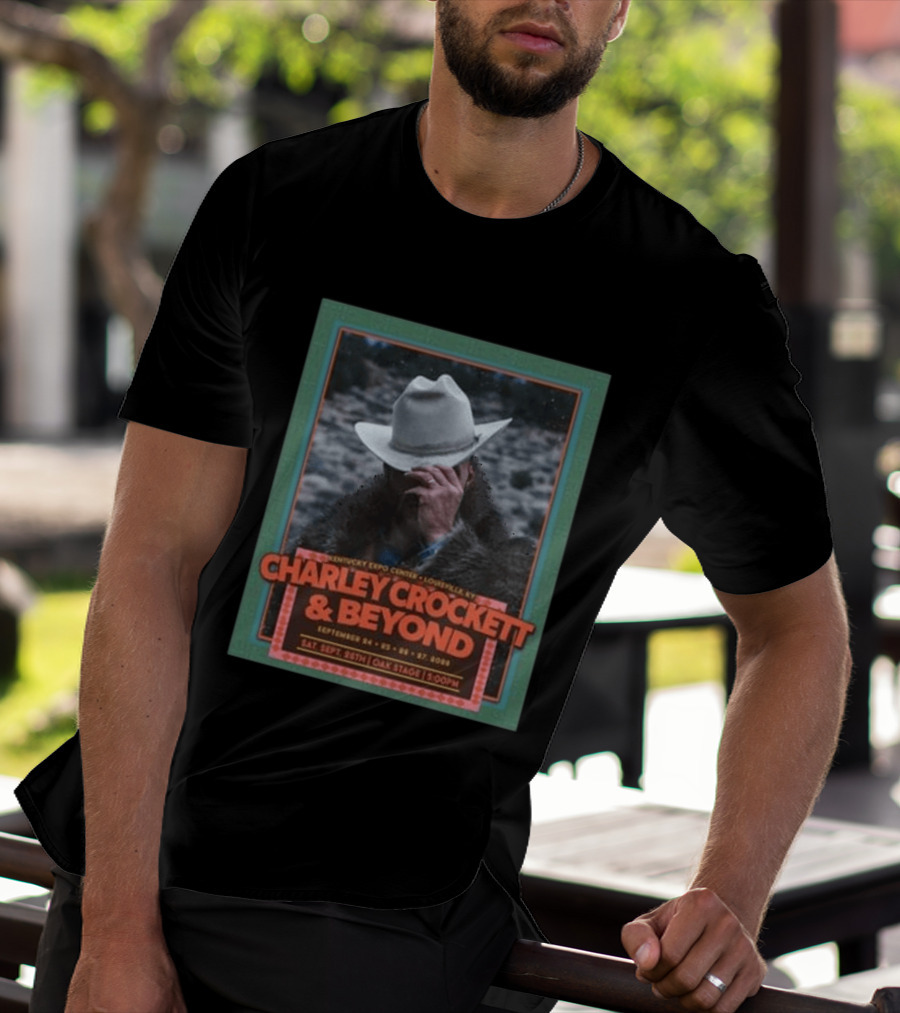 Charley Crockett & Beyond Kentucky Expo Center Louisville KY September 24 27 2026 Oak Stage Event T-Shirt