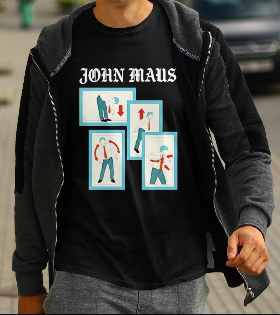 John Maus Synth Pop Indie Music Performance Illustrations T-Shirt