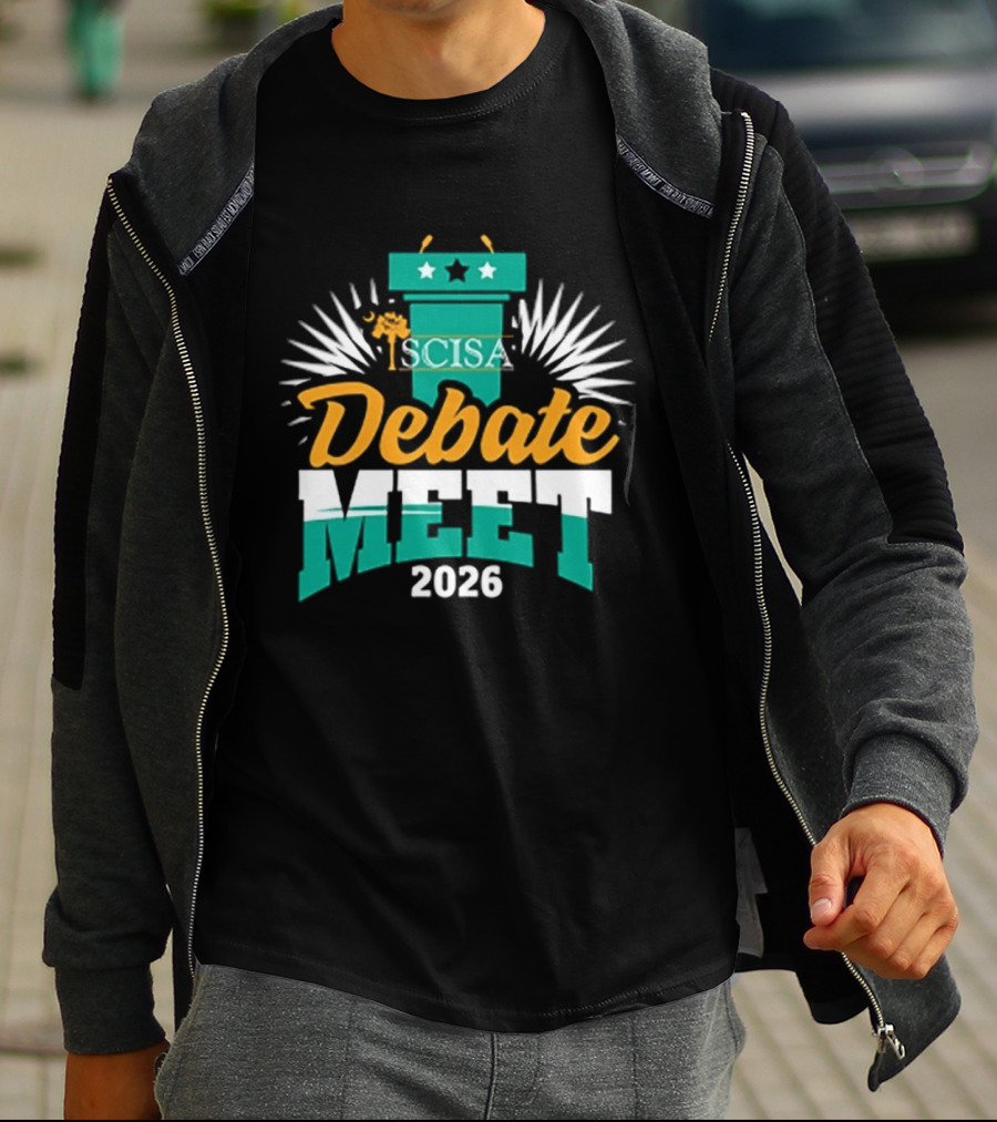 SCISA Debate Meet 2026 Podium Stars Event T-Shirt