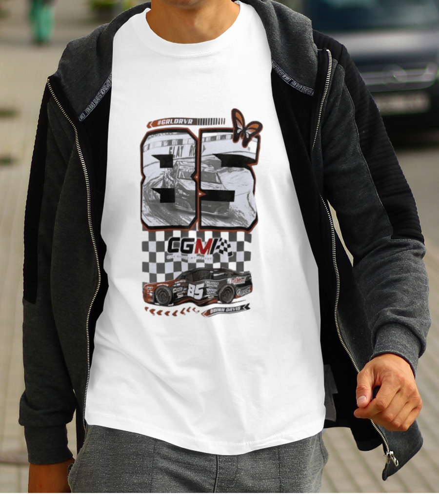 Quinn Davis City Garage Motorsport 85 GRLDRV Racing T-Shirt