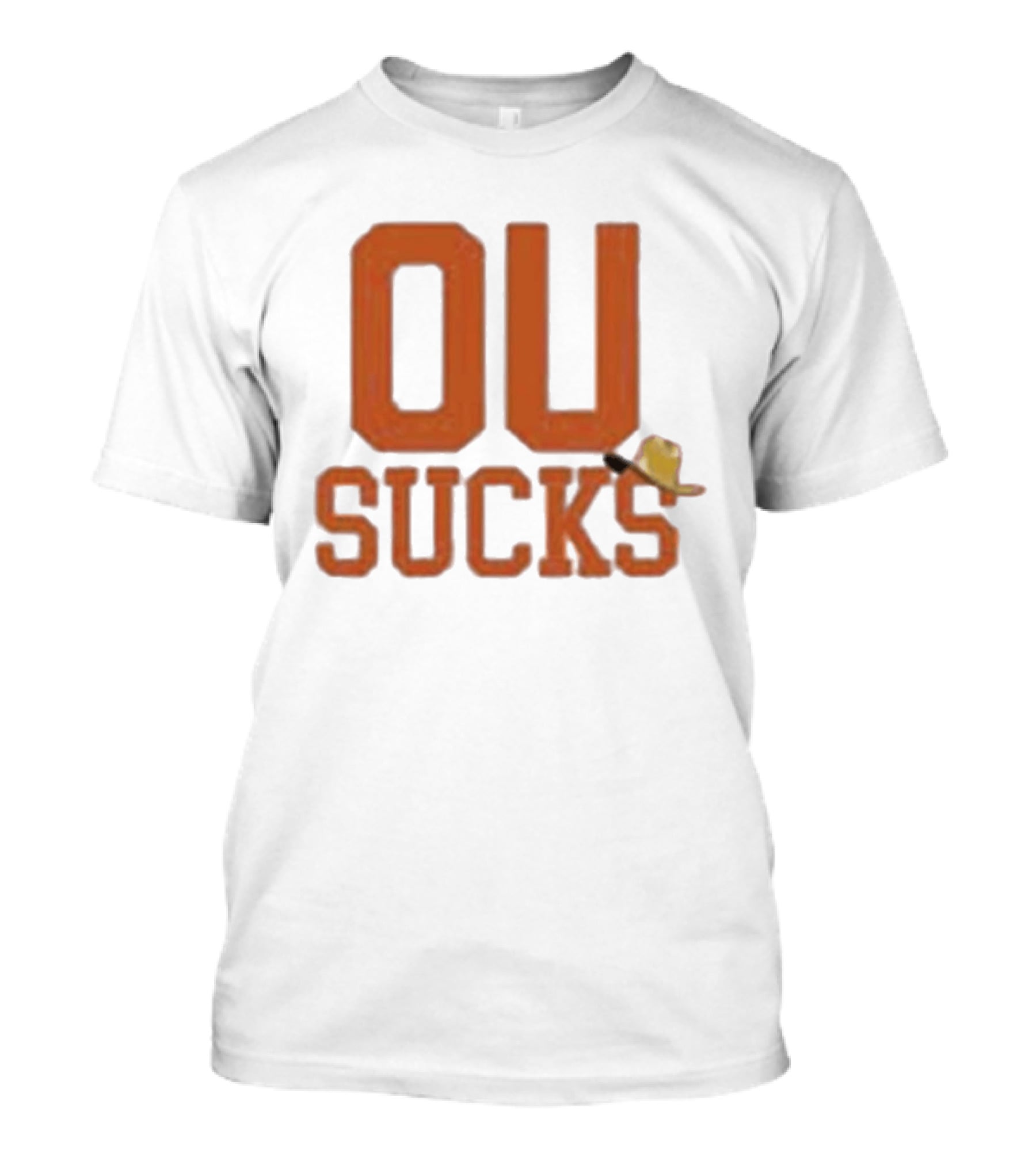 OU Sucks Texas Longhorn Rivalry T-Shirt