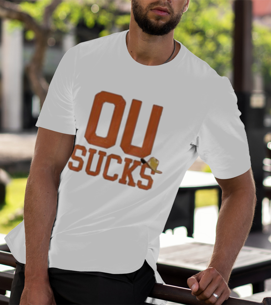 OU Sucks Texas Longhorn Rivalry T-Shirt