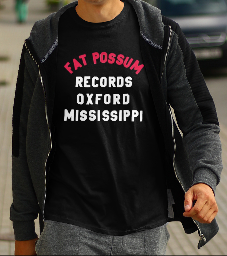 Fat Possum Records Oxford Mississippi Music Label T-Shirt