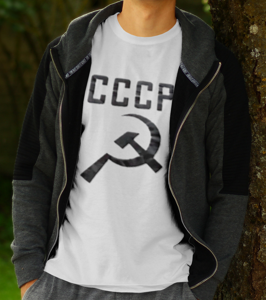 CCCP Black Hammer And Sickle T-Shirt
