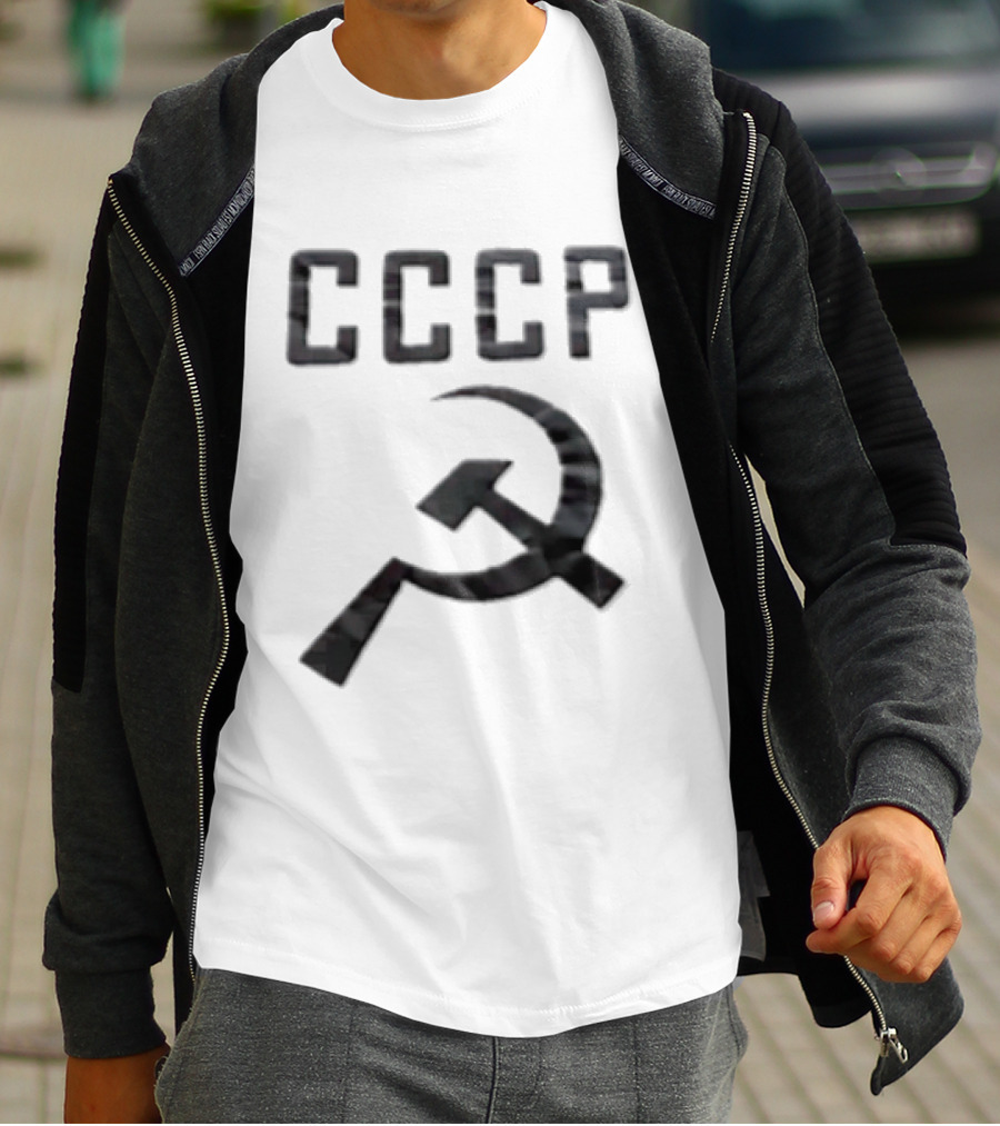 CCCP Black Hammer And Sickle T-Shirt
