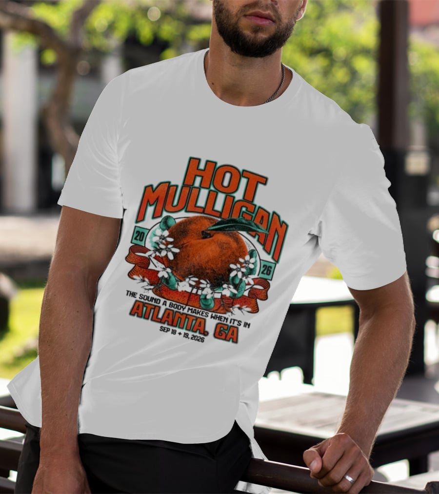 Hot Mulligan The Sound A Body Makes Atlanta GA 2026 Sep 18 19 T-Shirt
