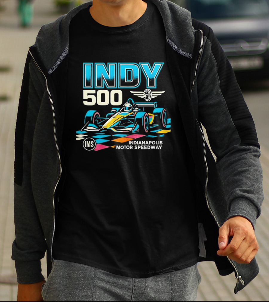 Indy 500 Indianapolis Motor Speedway Race Car IMS T-Shirt