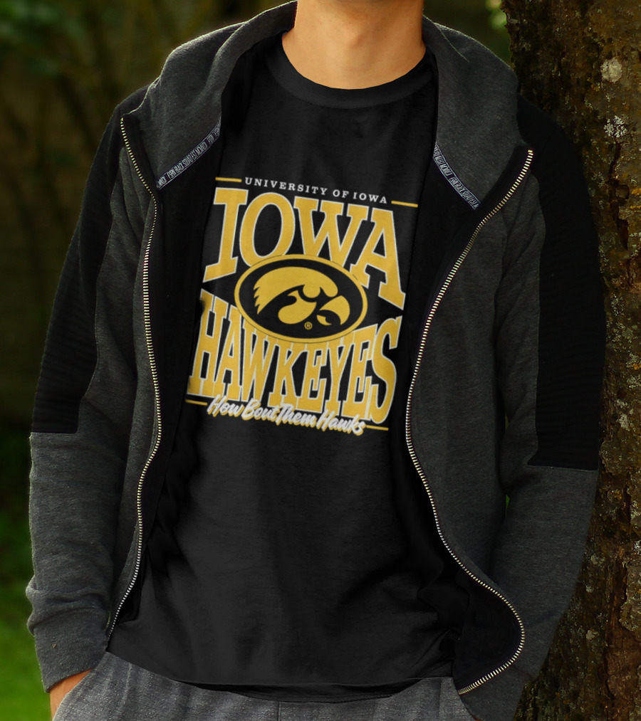 University Of Iowa Hawkeyes How Bout Them Hawks T-Shirt