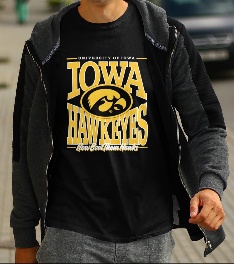 University Of Iowa Hawkeyes How Bout Them Hawks T-Shirt