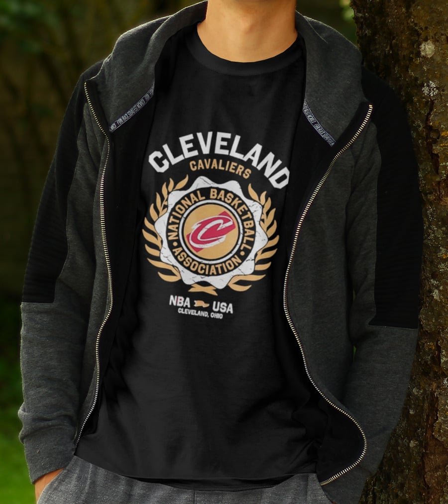 Cleveland Cavaliers National Basketball Association NBA USA Distressed T-Shirt