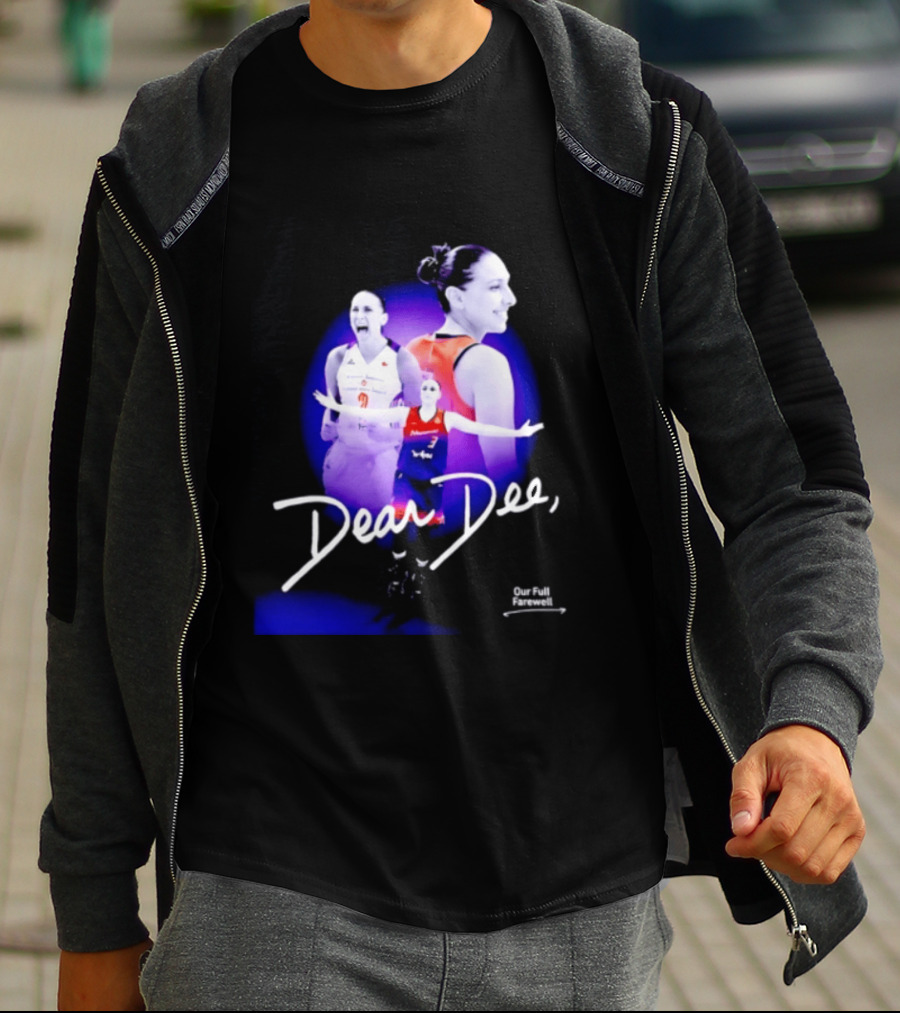 Diana Taurasi Phoenix Mercury Dear Dee Our Full Farewell T-Shirt