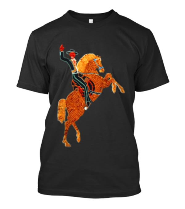 Las Vegas Cowboy Neon Sign T-Shirt