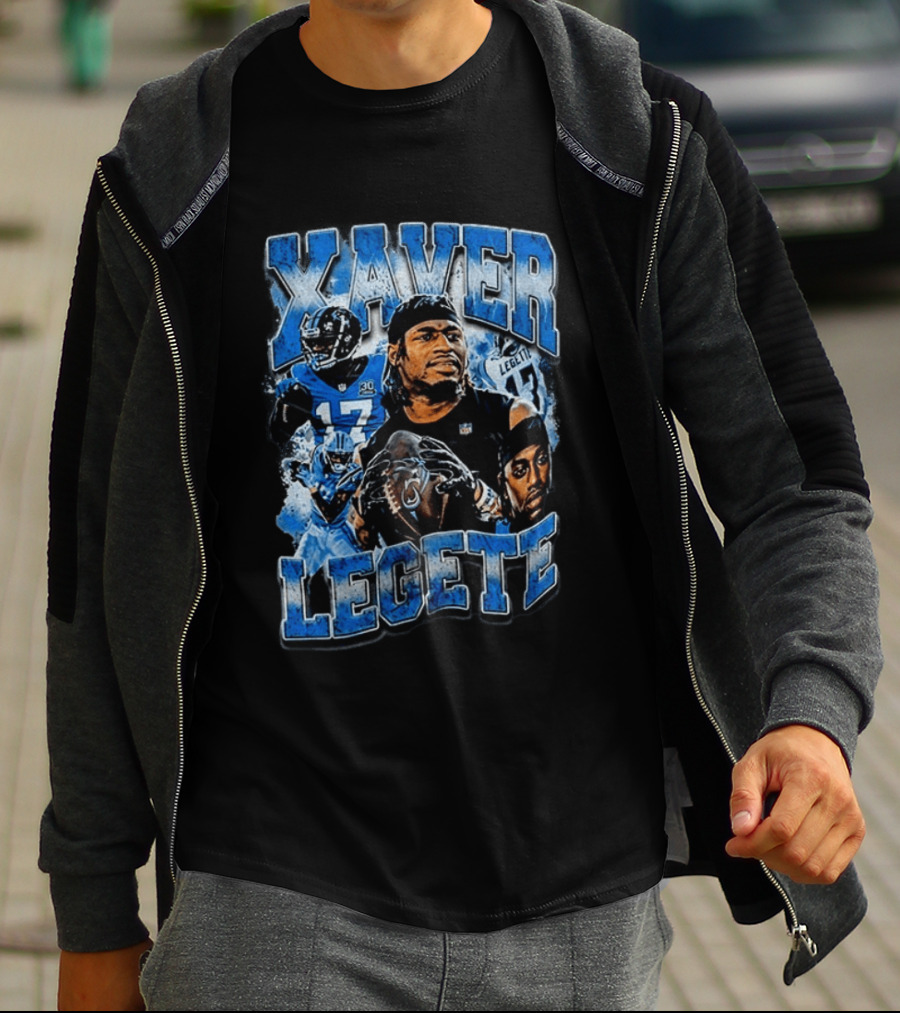 Xavier Legette Carolina Football Sports Tribute With Mac T-Shirt