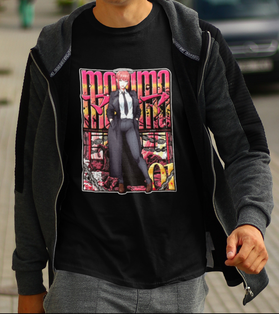 Makima Crime Justification Anime Manga T-Shirt