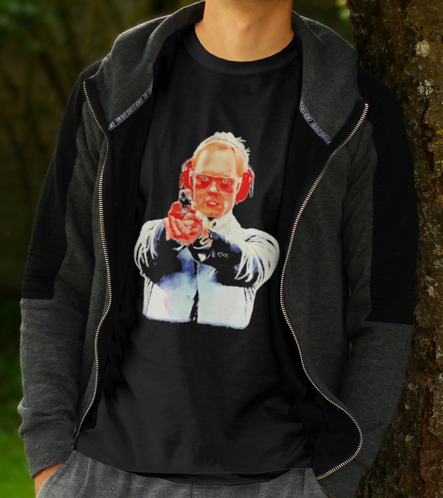 Dr. Niles Crane With Hand Cannon Analyzed Kiss T-Shirt
