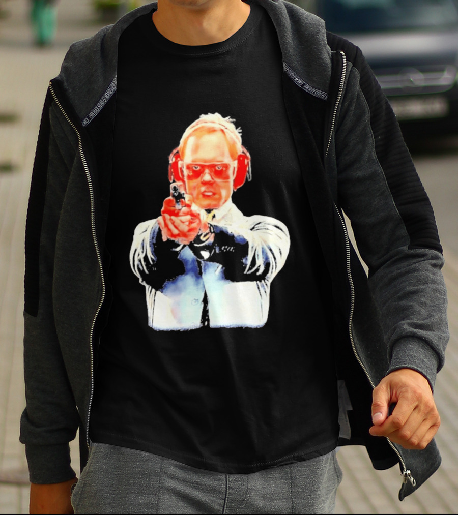 Dr. Niles Crane With Hand Cannon Analyzed Kiss T-Shirt
