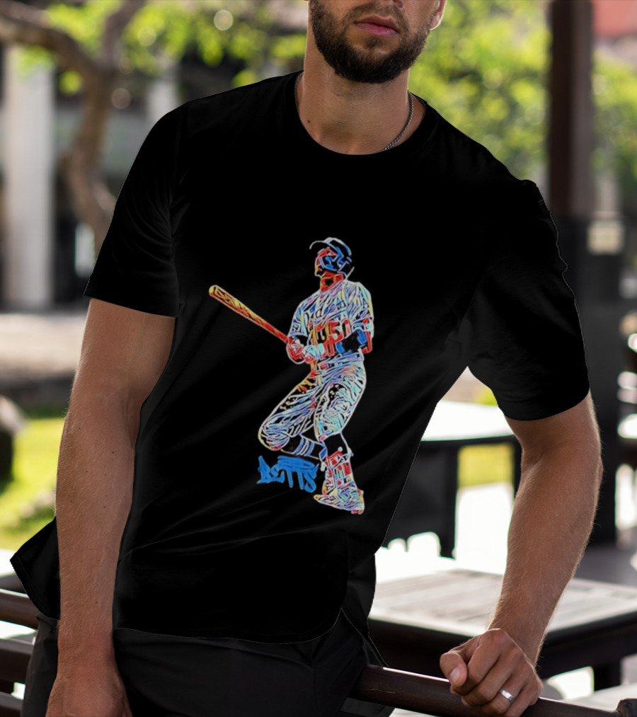 Mookie Betts Los Angeles Dodgers MLB Baseball Artful T-Shirt
