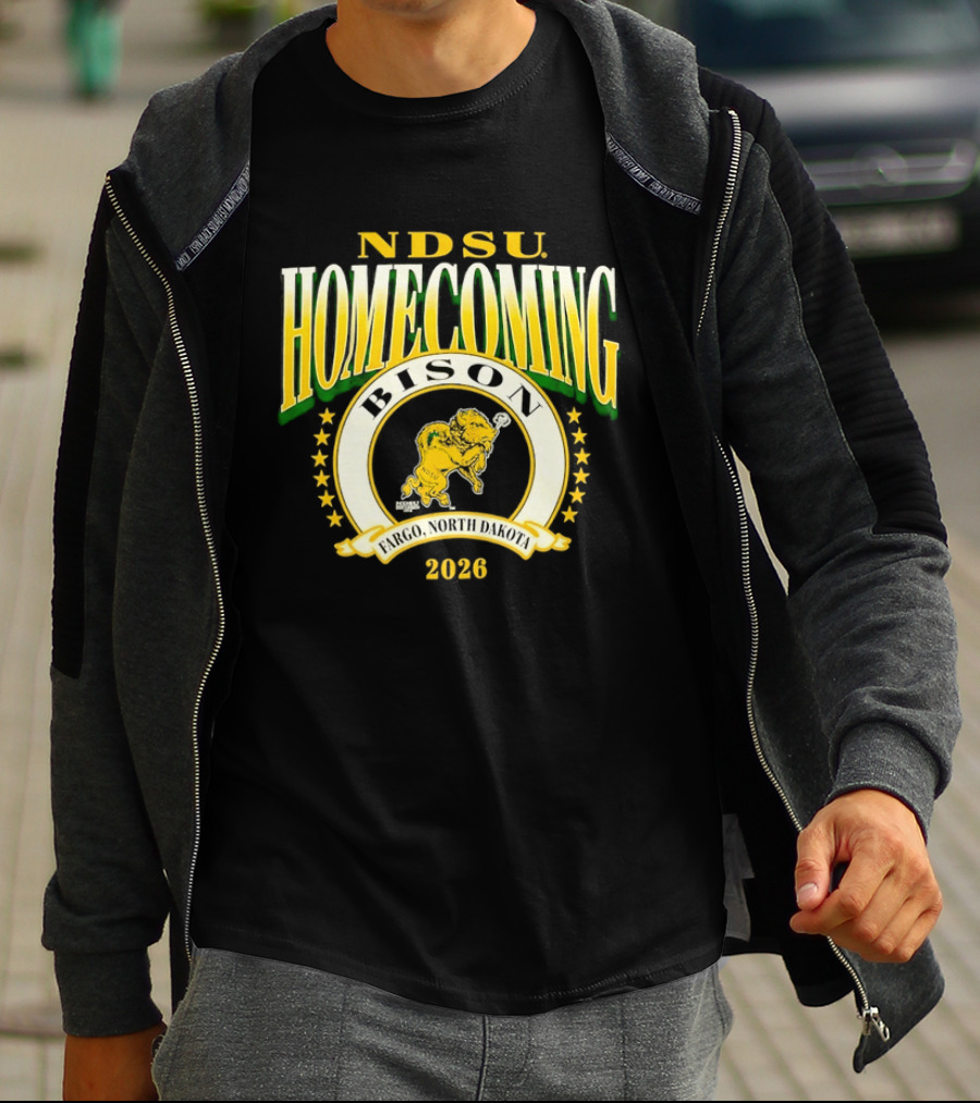 NDSU Homecoming Bison Fargo North Dakota 2026 T-Shirt