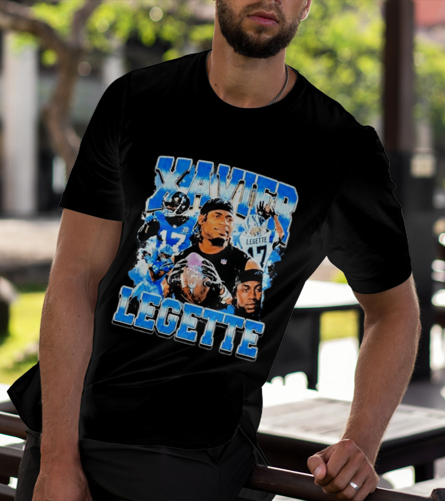Xavier Legette Panthers Football Star Player Highlights T-Shirt