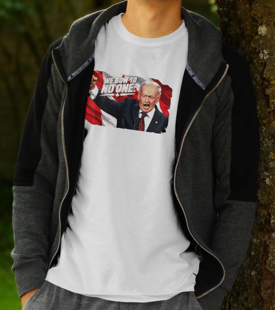 We Bow To No One Jean Chrétien Canada Essential T-Shirt