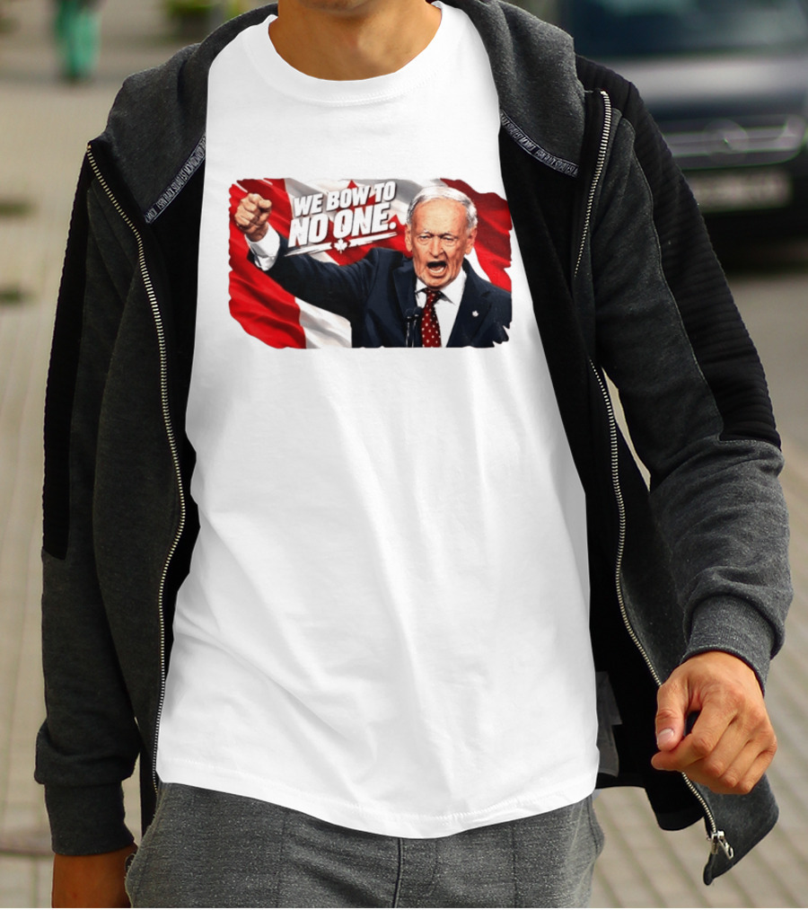 We Bow To No One Jean Chrétien Canada Essential T-Shirt