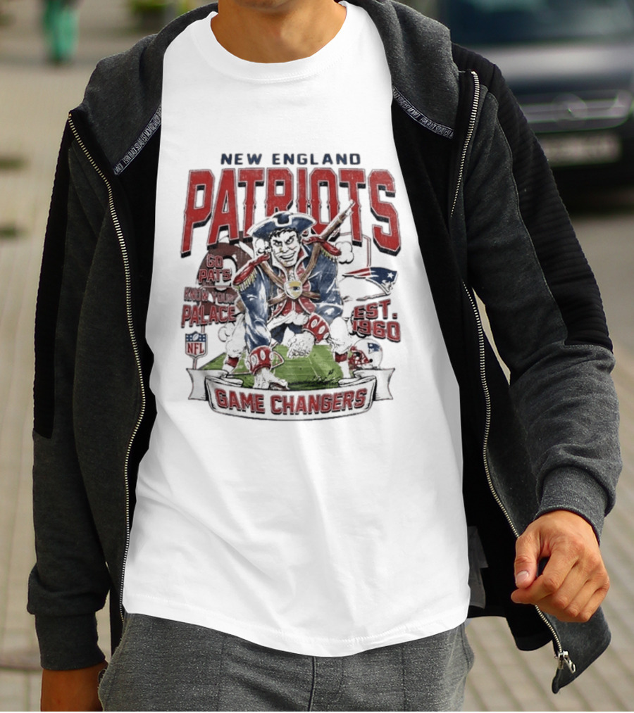 New England Patriots Game Changers Go Pats Know Your Palace Est 1960 NFL T-Shirt