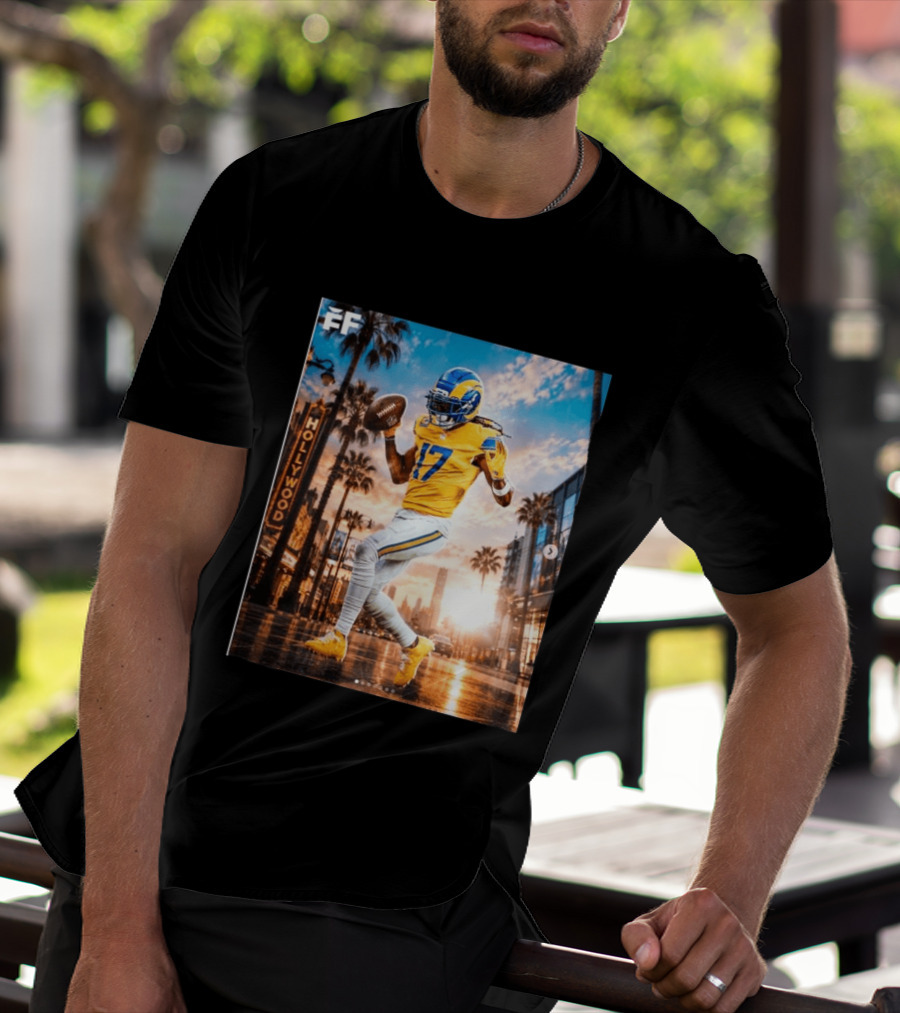 Los Angeles Rams Hollywood Davante Adams 17 Football Player T-Shirt