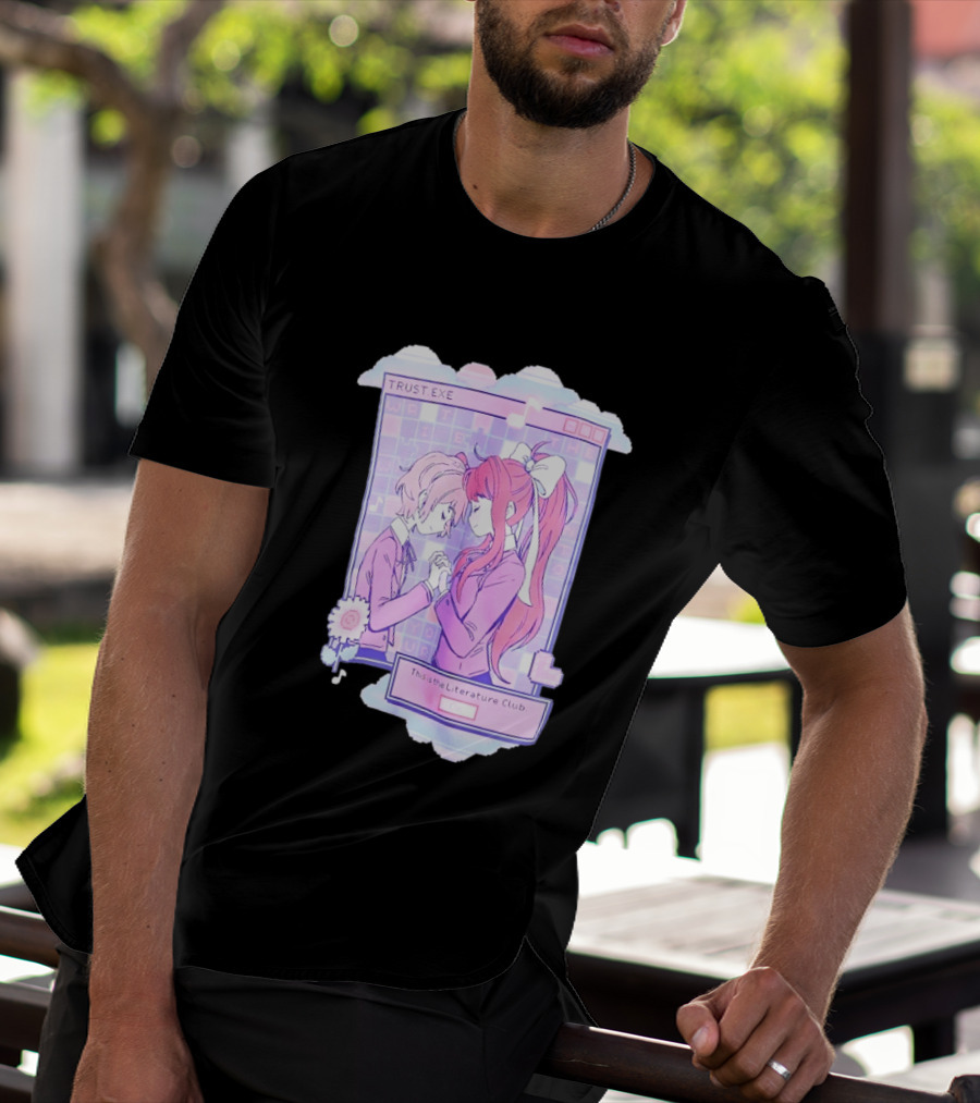 Doki Doki Literature Club Trustexe Monika Sayori This Is The Literature Club T-Shirt
