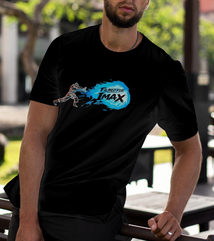 Goku Filmed For IMAX Energy Blast Dragon Ball Z T-Shirt
