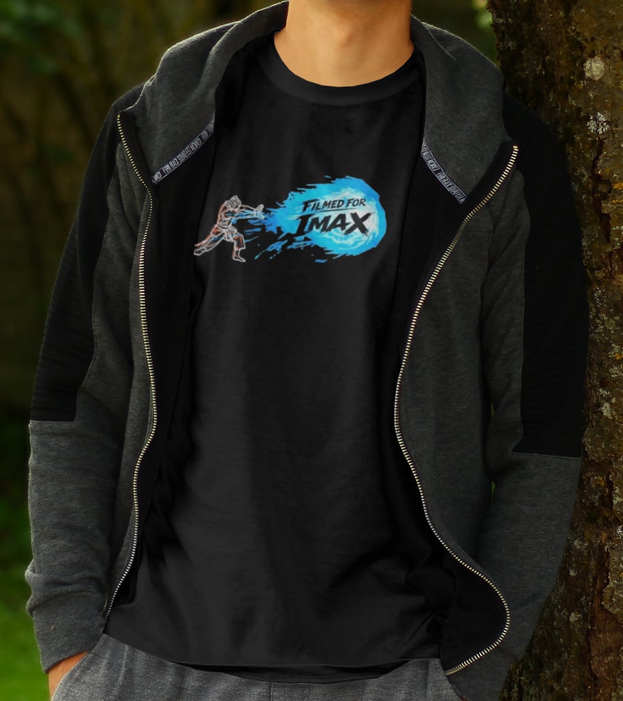 Goku Filmed For IMAX Energy Blast Dragon Ball Z T-Shirt