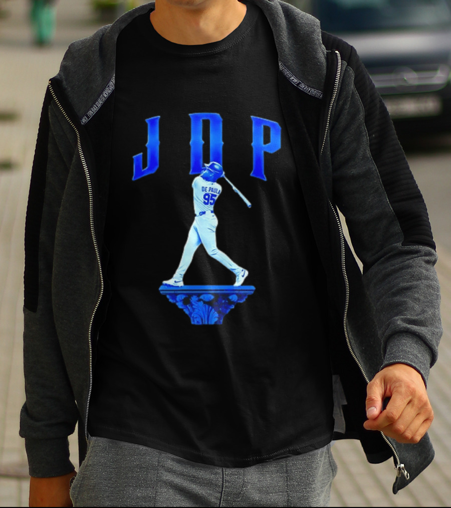 Josue De Paula JDP 95 Los Angeles Dodgers Baseball Player T-Shirt