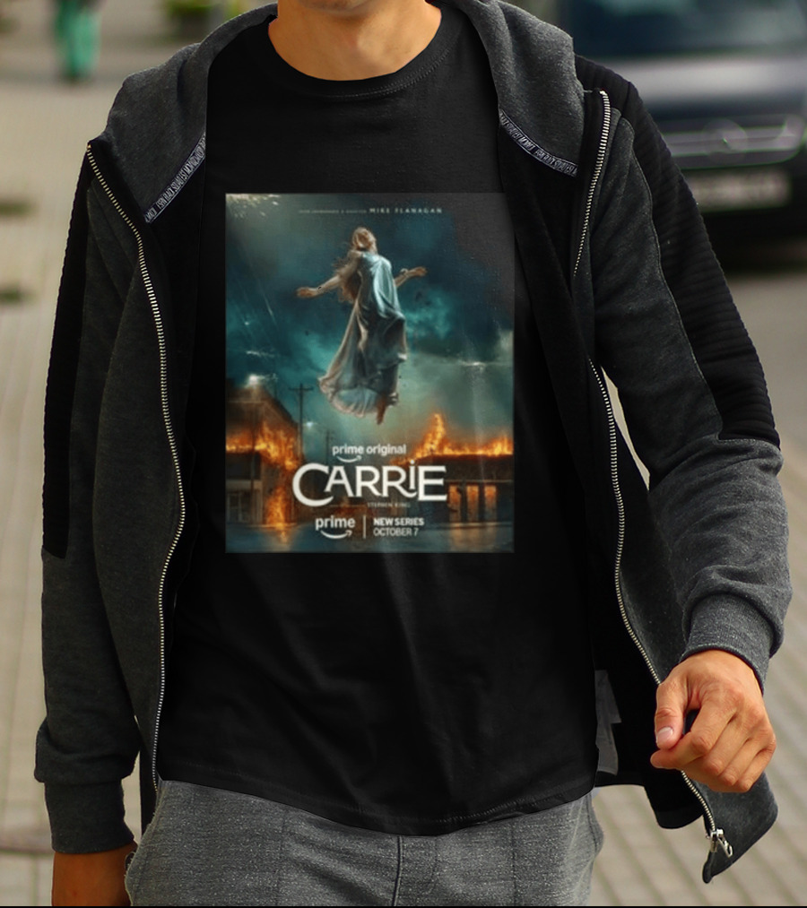 Prime Original Carrie New Series By Mike Flanagan October 7 Release T-Shirt