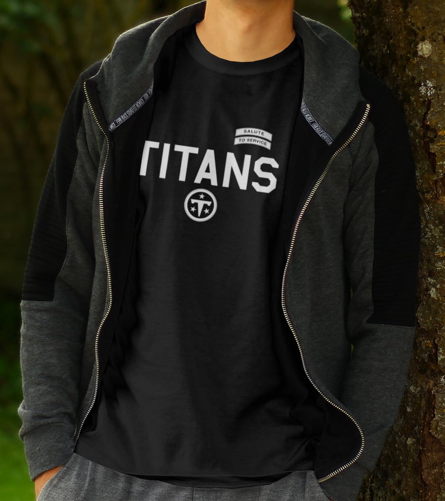 Tennessee Titans Salute To Service Titans Football T-Shirt
