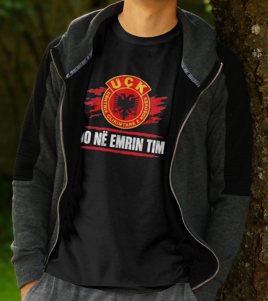 UÇK Ushtria Çlirimtare E Kosovës Jo Në Emrin Tim Symbol Of Resistance And Defiance T-Shirt