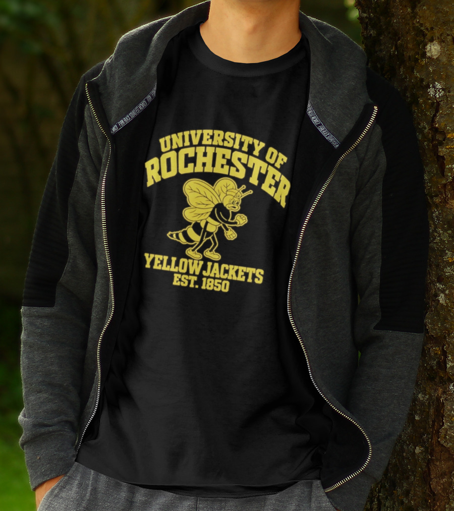 University Of Rochester Yellow Jackets Est 1850 Retro Collegiate T-Shirt