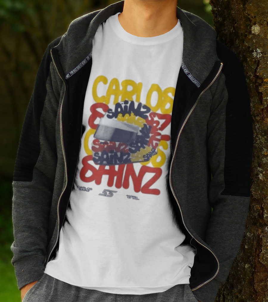 Carlos Sainz Madrid F1 Team Race Special 26 Atlassian Williams T-Shirt