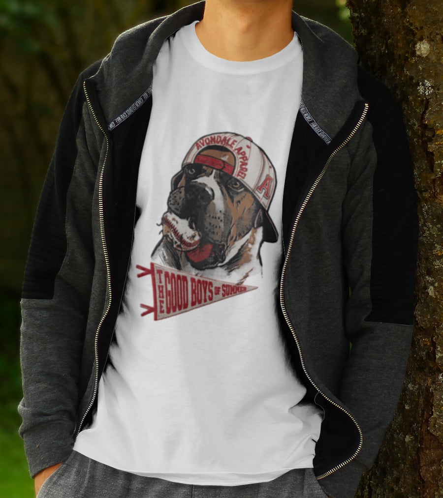 Avondale Apparel The Good Boys Of Summer Bulldog Baseball Cap T-Shirt