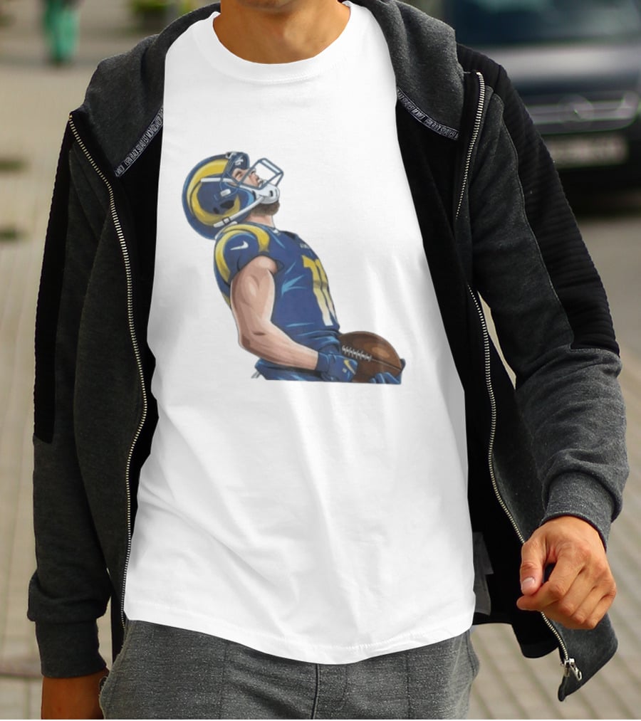 Cooper Kupp Los Angeles Rams No 10 Football Player Celebration T-Shirt